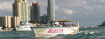 Boat Rides Miami - Bayside Blaster